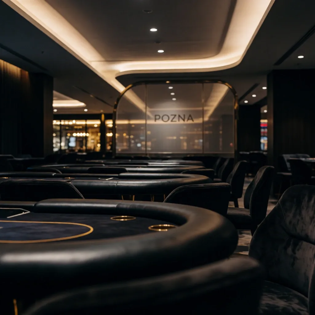 Profesjonalna sala pokerowa Calverion Lounge